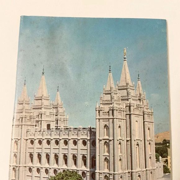 Vintage Temple Square Salt Lake City Discover Utah Guide Brochures Pamphlets - Picture 3 of 12